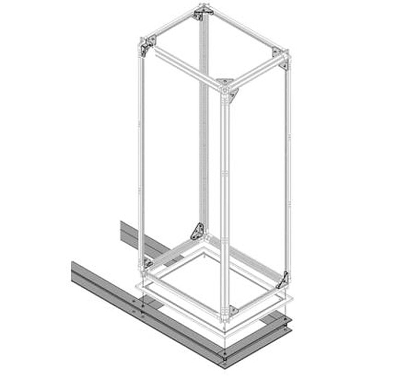 ABB 1STQ Series Pickled Steel Sheet Earthquake Kit for Use with Modular Boards - System Pro E Power 75 mm x 32.5 mm x