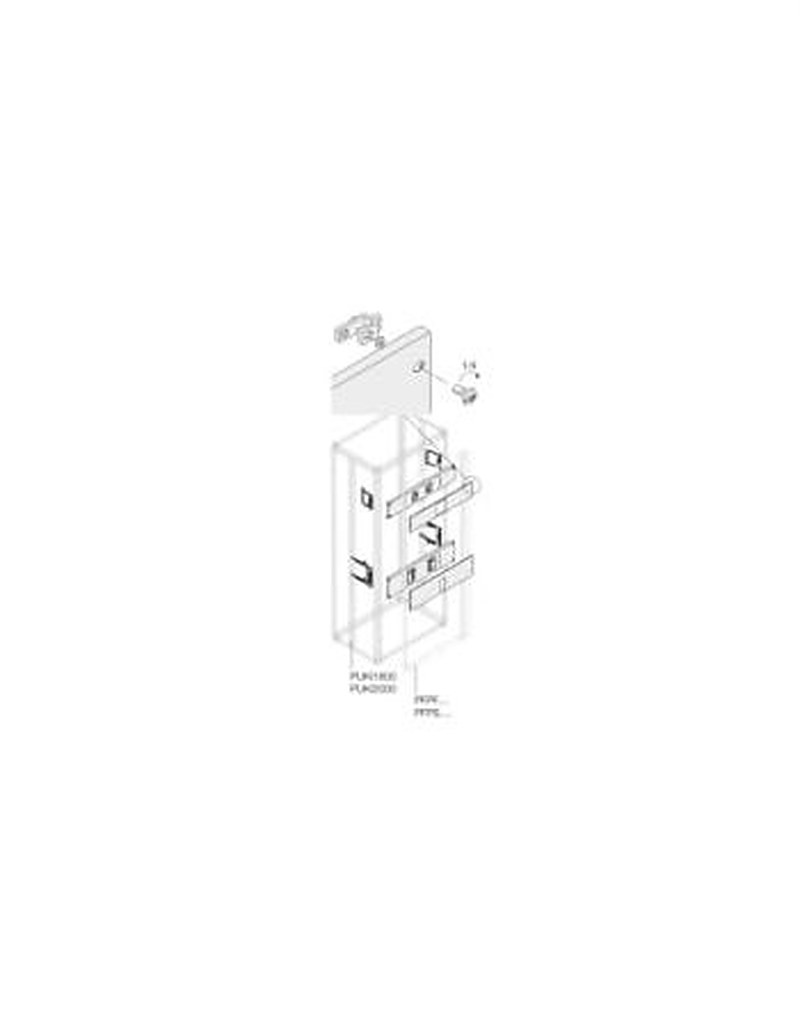 ABB 1STQ Series Pickled Steel Sheet Installation Kit for Use with Modular Boards - System Pro E Power 250 mm x 250 mm x