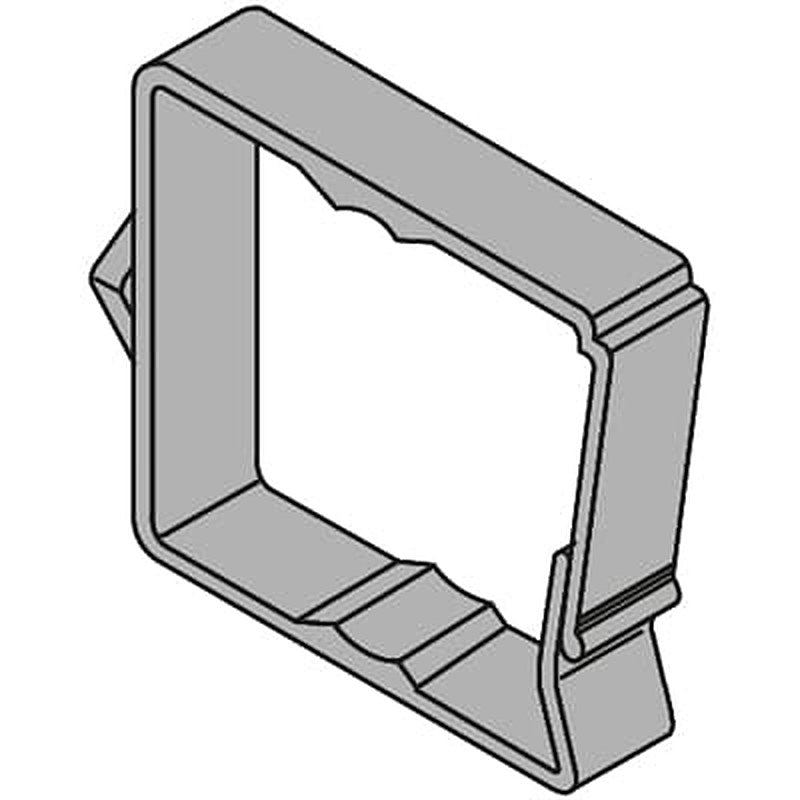 ABB IS2 Series Pickled Steel Sheet Cable Holder for Use with Modular Boards - System Pro E Power 25 mm x 50 mm x 50mm