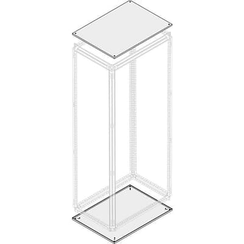 ABB 1STQ Series Pickled Steel Sheet Top/Bottom Cover for Use with Modular Boards - System Pro E Power 581 mm x 600 mm x