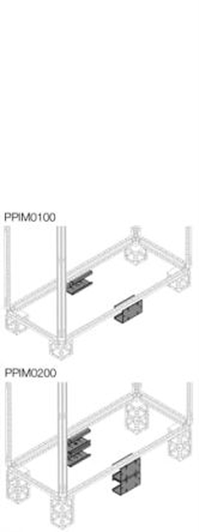 ABB 1STQ Series Sheet Steel Galvanised Plinth for Use with Modular Boards - System Pro E Power 200 mm x 200 mm x 200mm