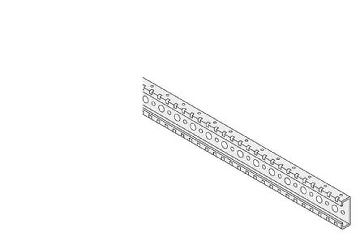 ABB PCRM Series Galvanised Steel Cross Brace, 45mm W, 430 mm H, 17 mm D, 17 mm L For Use With PCRM0438