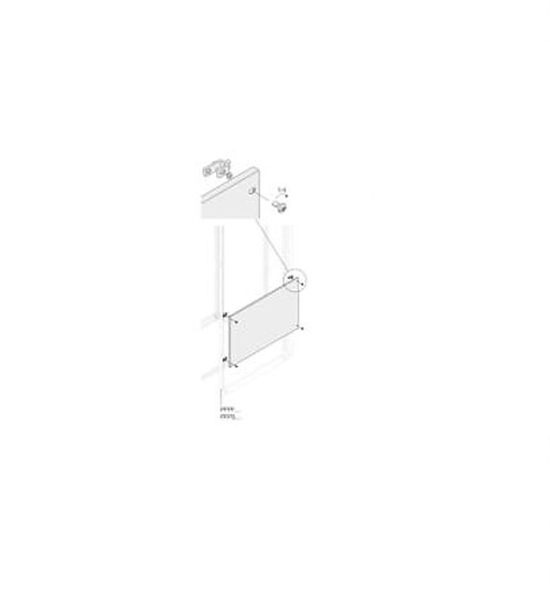 ABB PPFB Series RAL 7035 Light Grey Pickled Steel Sheet Blind, 338 mm H, 148mm W, 10 mm D, 10 mm L, for Use with