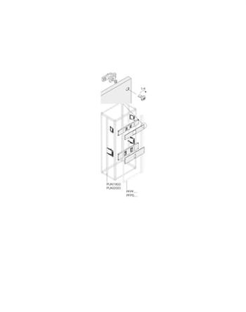 ABB PHCX Series Pickled Steel Sheet Assembly Kit for Use with Main Distribution Boards x 600 mm x 600mm