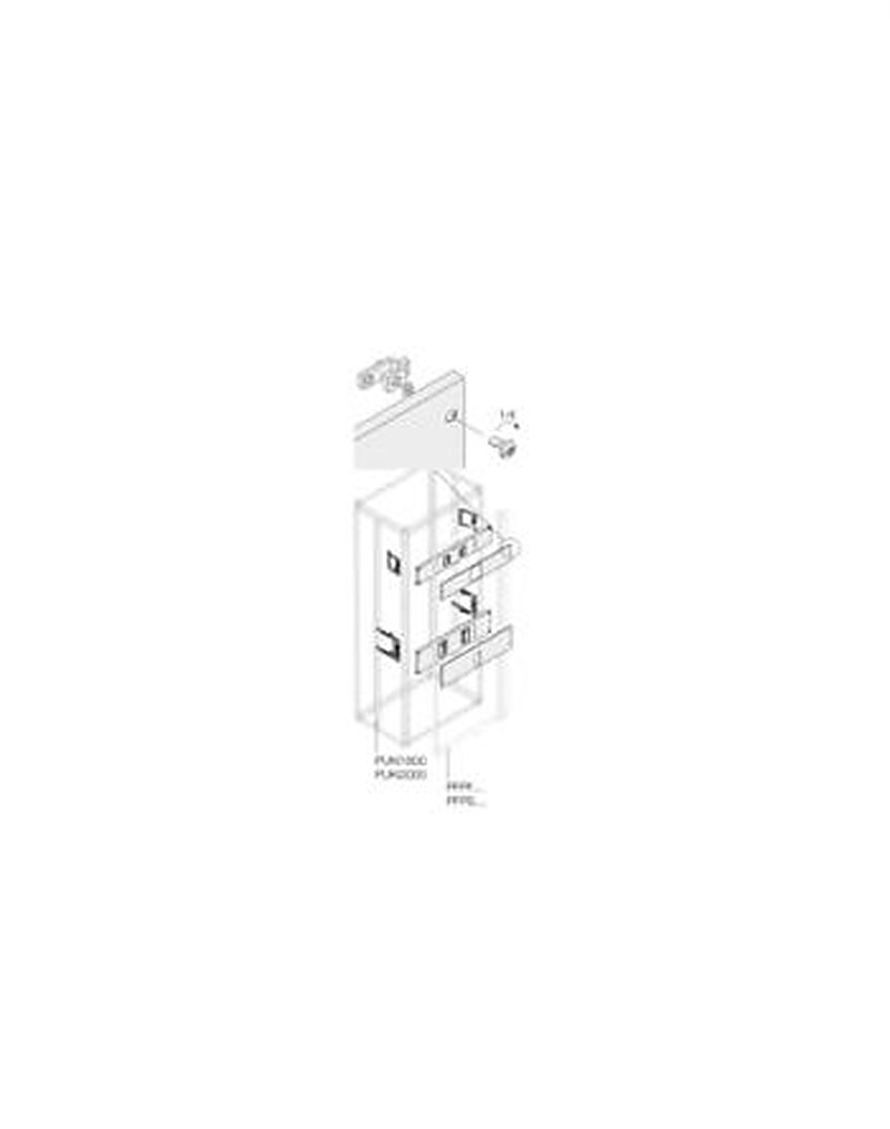 ABB Pickled Steel Sheet Assembly Kit for Use with Main Distribution Boards 250 mm x 800 mm x 800mm