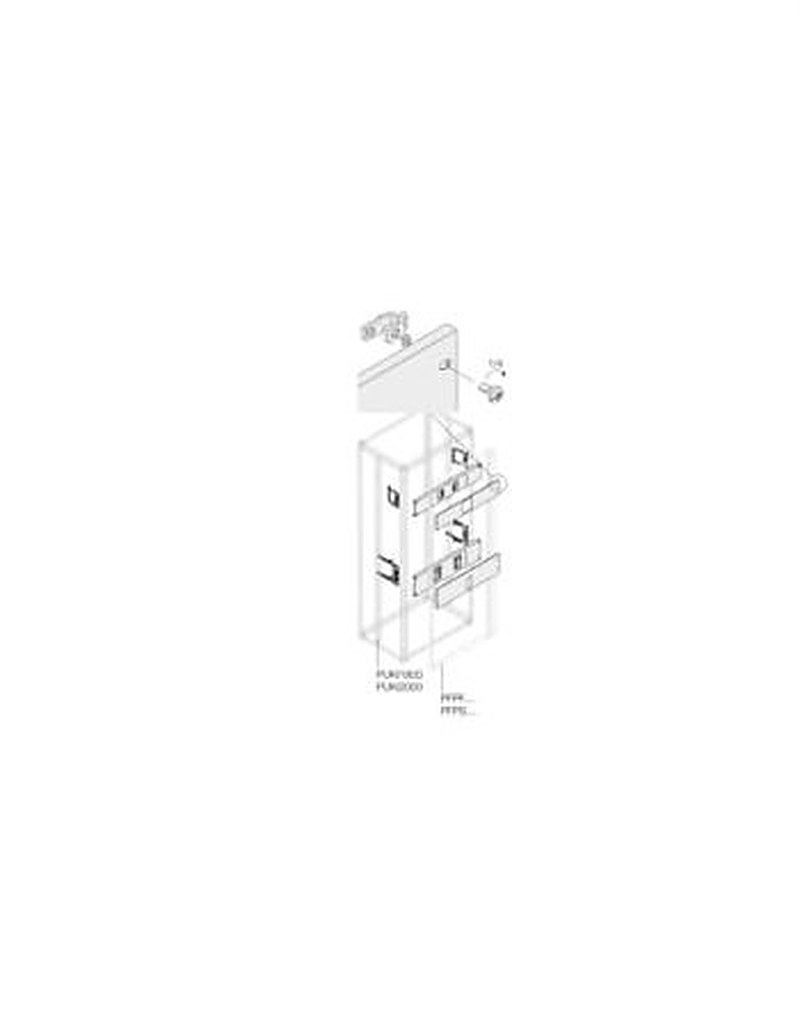 ABB Pickled Steel Sheet Assembly Kit for Use with Main Distribution Boards 300 mm x 800 mm x 800mm