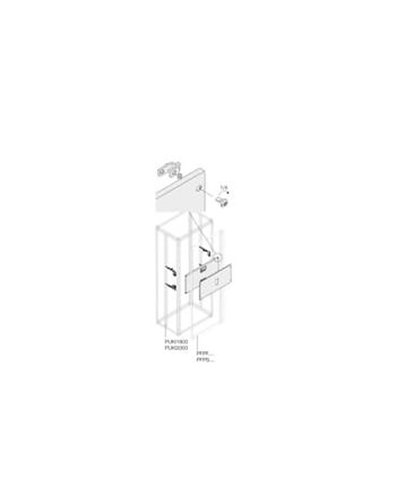 ABB PVCX Series Pickled Steel Sheet Assembly Kit for Use with Main Distribution Boards x 600 mm x 600mm