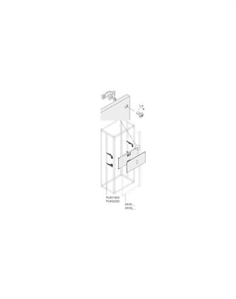 ABB Pickled Steel Sheet Assembly Kit for Use with Main Distribution Boards 350 mm x 400 mm x 400mm