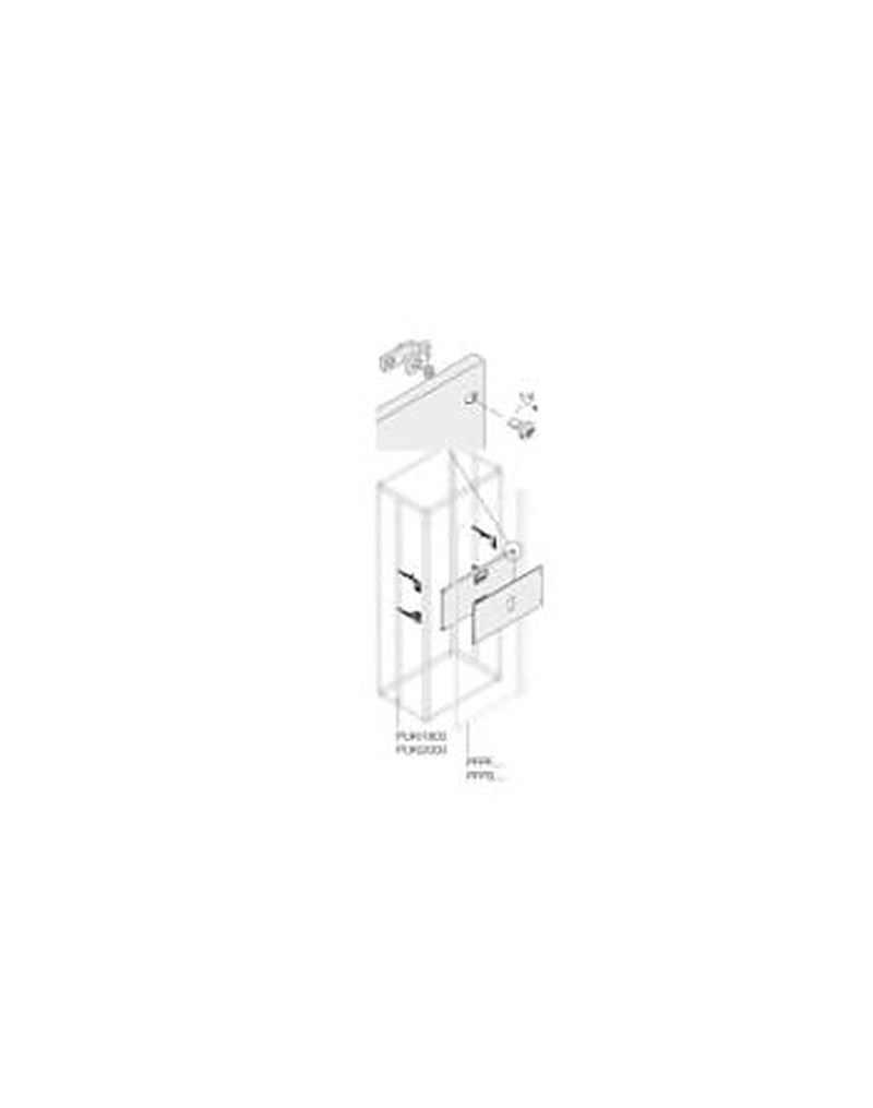 ABB PVCT Series Pickled Steel Sheet Assembly Kit for Use with Main Distribution Boards x 600 mm x 600mm