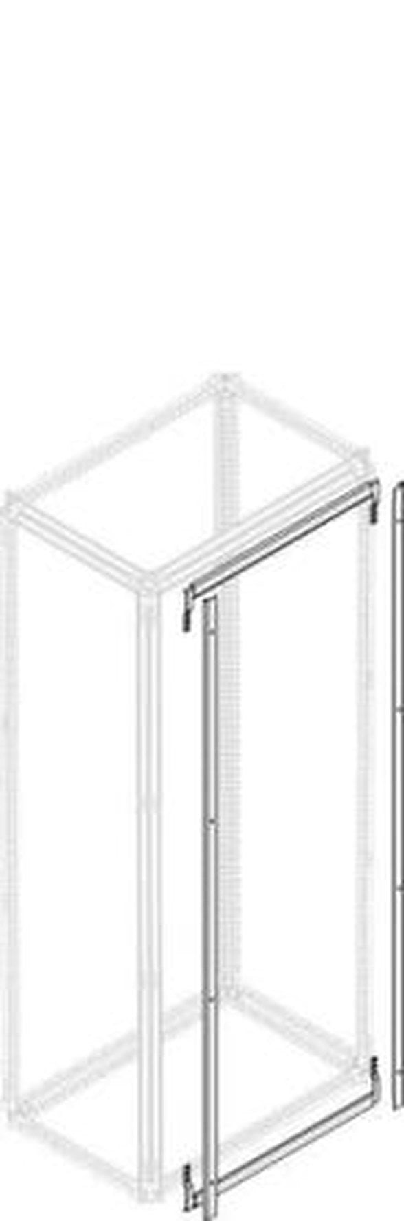 ABB System pro E Power Series Pickled Steel Sheet Profile for Use with Main Distribution Boards 16.5 mm x 16.5 mm x