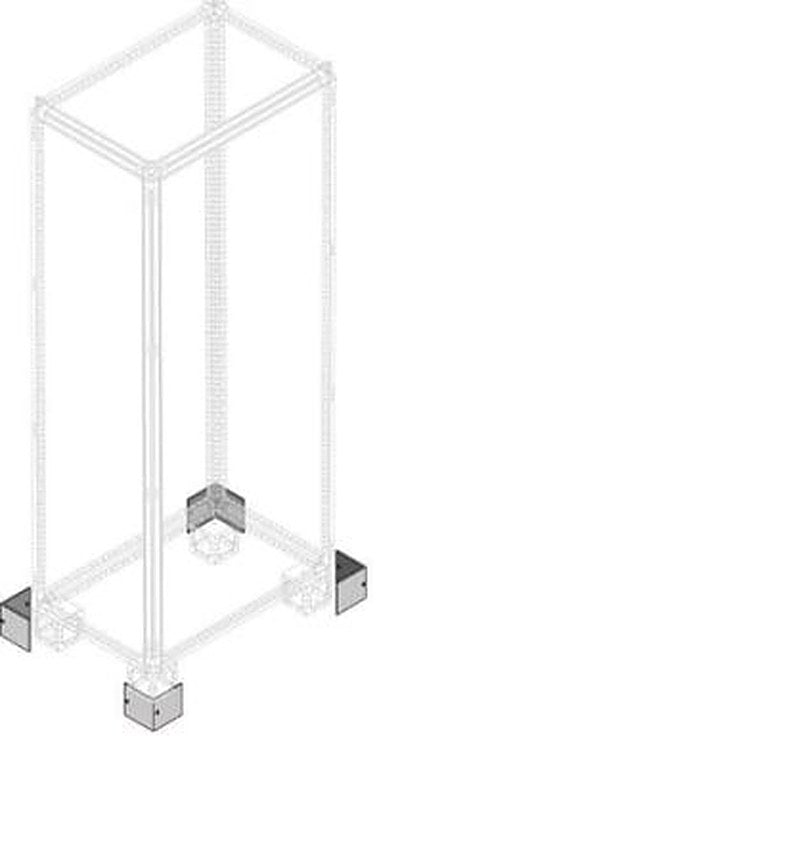ABB Steel Cover for Use with Main Distribution Boards 100 mm x 14.5 mm x 100mm