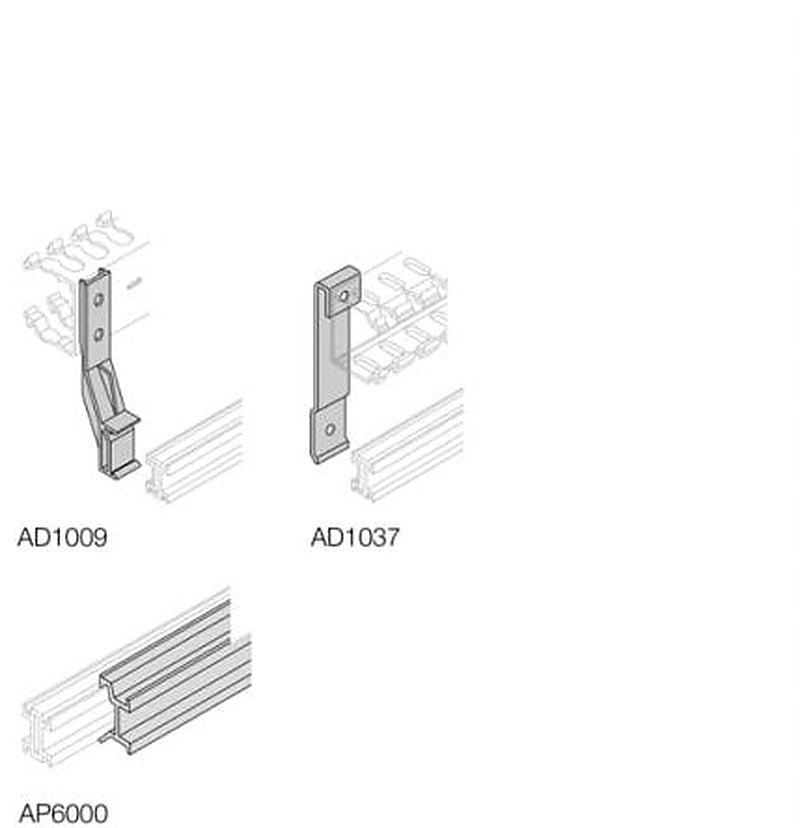 ABB 1STQ Series Metal Support Rail for Use with Modular Boards - System Pro E Power 50 mm x 150 mm x 150mm