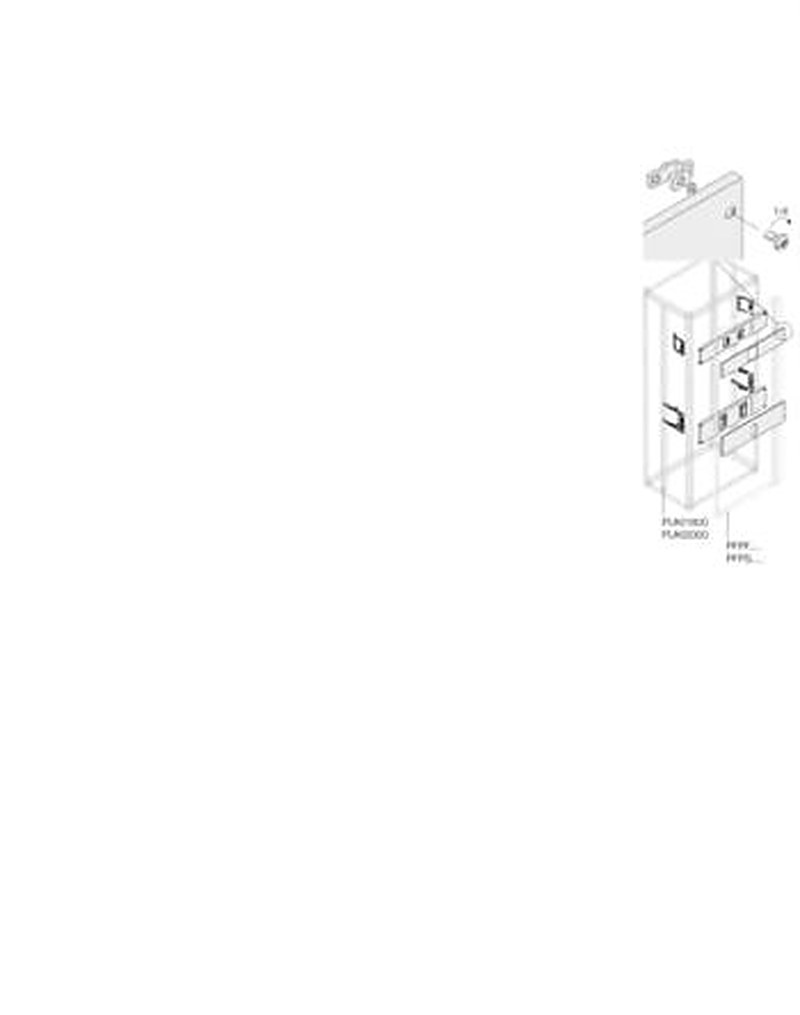 ABB Pickled Steel Sheet Assembly Kit for Use with Main Distribution Boards 500 mm x 400 mm x 400mm