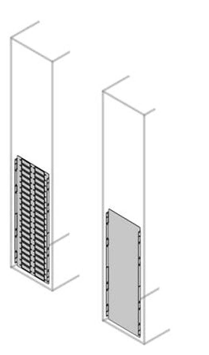 ABB PTBS Series Pickled Steel Sheet Assembly Plate for Use with Modular Boards - System Pro E Power 540.7 mm x 540.7 mm