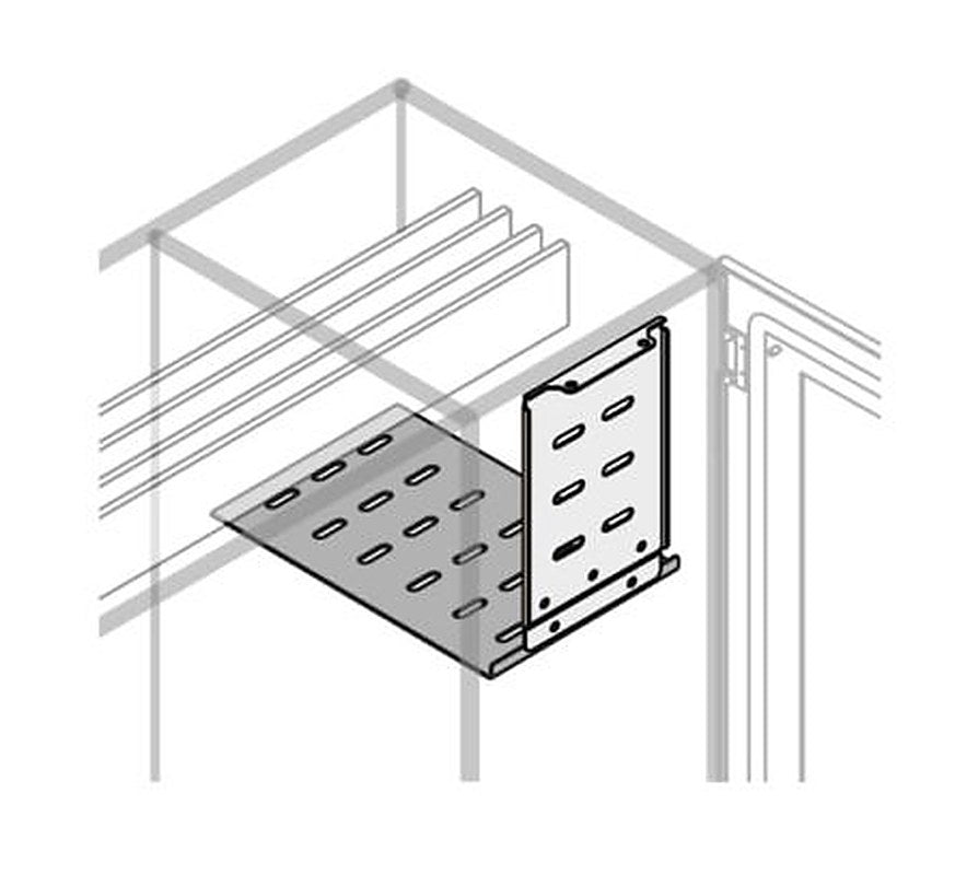 ABB PTHS Series Pickled Steel Sheet Shelf for Use with Modular Boards - System Pro E Power 349.5 mm x 349.5 mm x 419mm