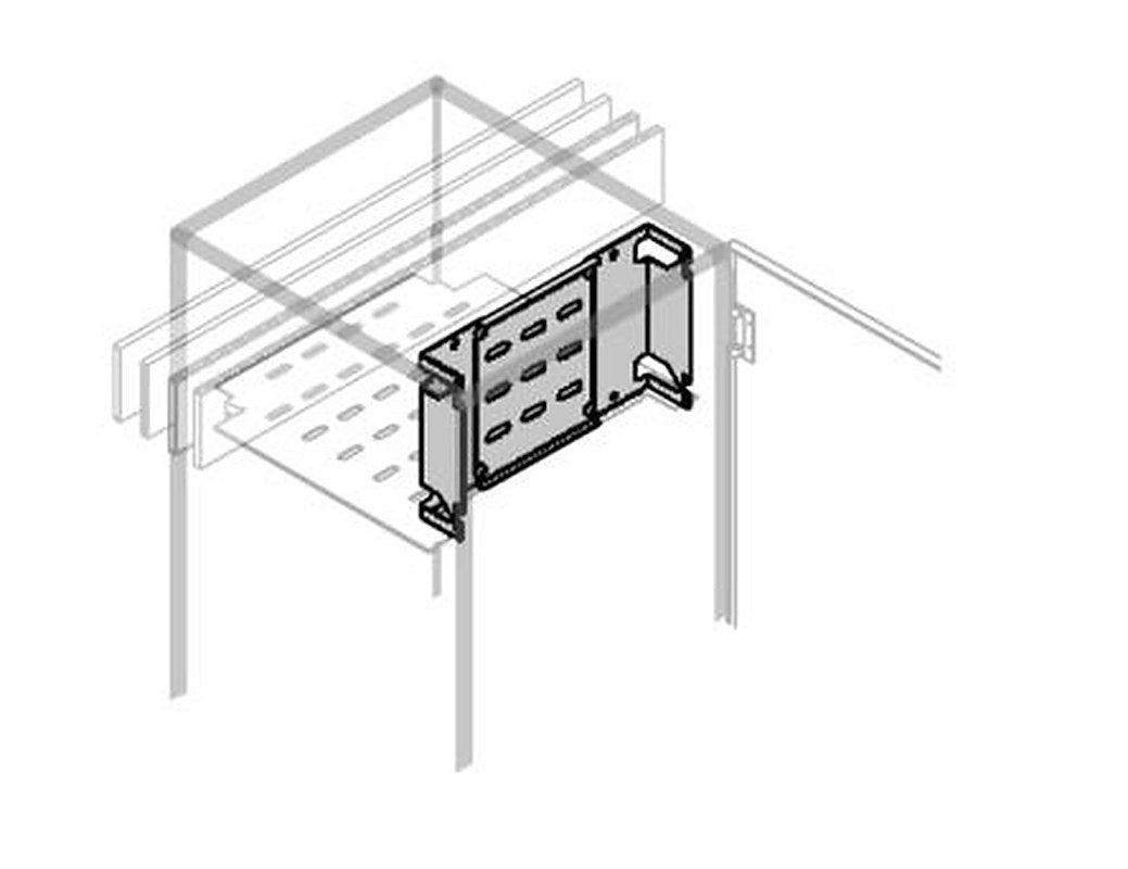 ABB PFVS Series Pickled Steel Sheet Assembly Plate for Use with Modular Boards - System Pro E Power x 217.7 mm x 447.7mm