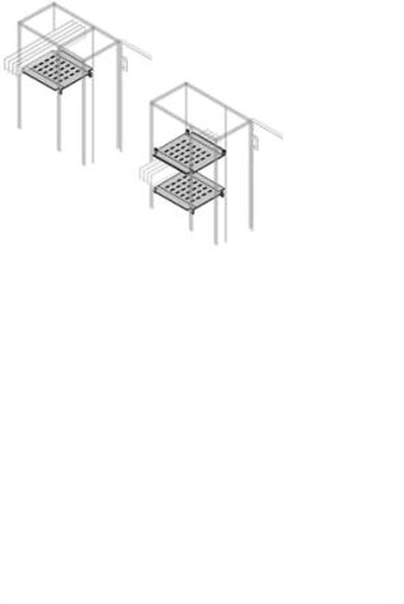 ABB PTHS Series Pickled Steel Sheet Shelf for Use with Modular Boards - System Pro E Power 500.5 mm x 500.5 mm x 519mm