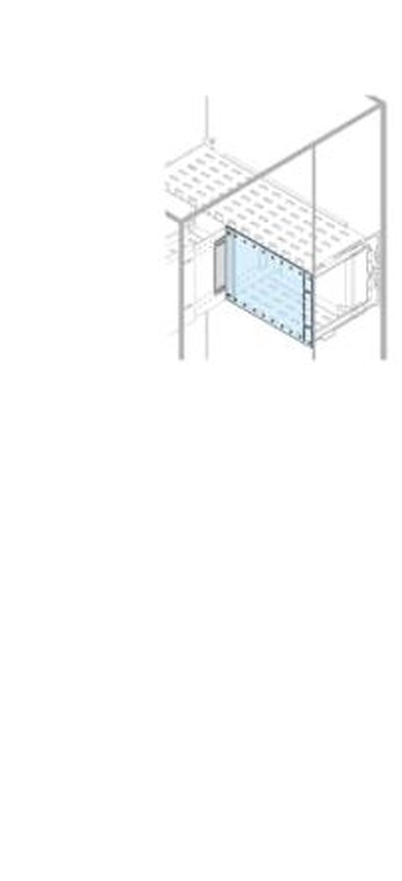 ABB PCVS Series Polycarbonate Assembly Plate for Use with Modular Boards - System Pro E Power 240 mm x 240 mm x 40mm