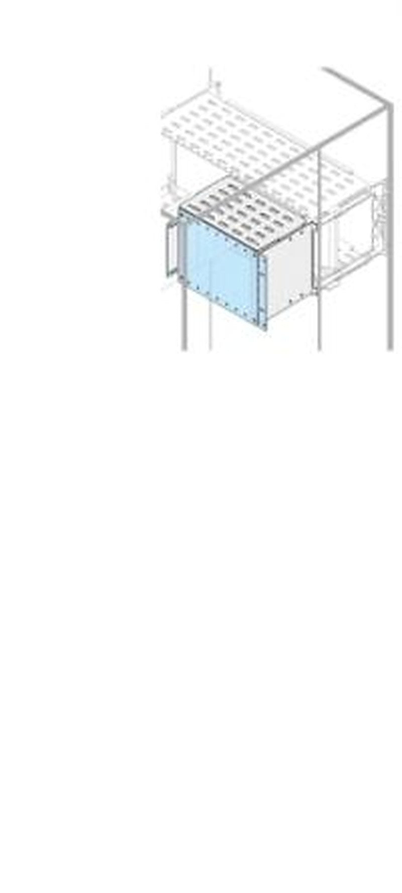 ABB PCVS Series Pickled Steel Sheet Assembly Plate for Use with Modular Boards - System Pro E Power 490 mm x 490 mm x