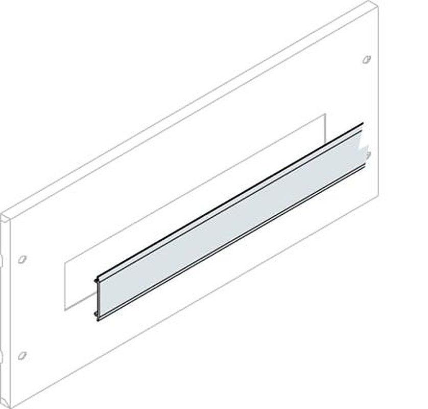ABB 1STQ Series Pickled Steel Sheet Cover for Use with Modular Boards - System Pro E Power 75 mm x 10 mm x 2m