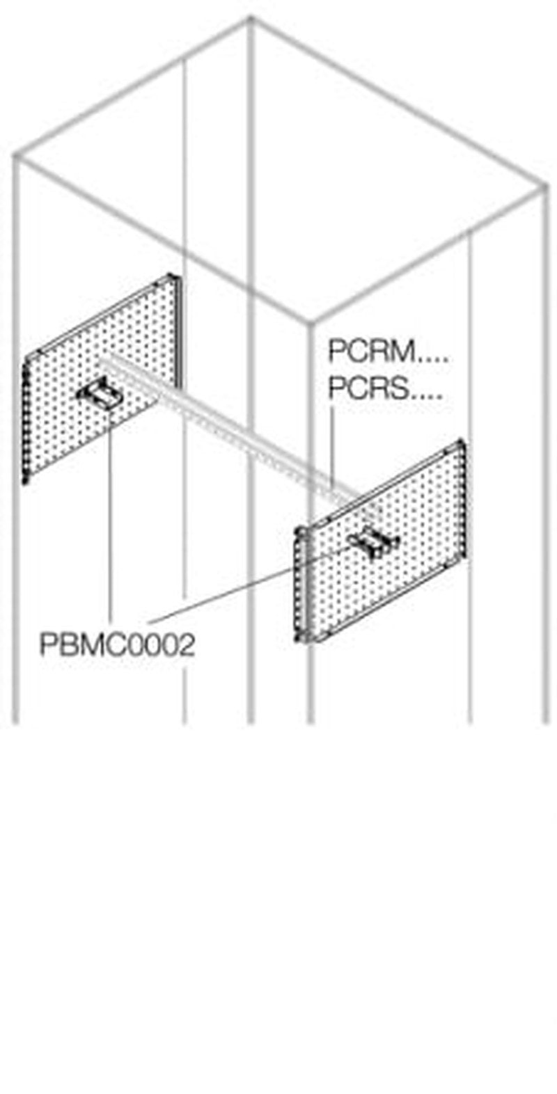 ABB PMCS Series Installation Kit for Use with Modular Boards - System Pro E Power 171 mm x 171 mm x 467mm