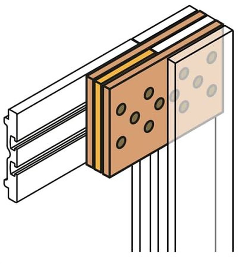 ABB PFCB Series Installation Kit for Use with Modular Boards - System Pro E Power 150 mm x 100 mm x 100mm
