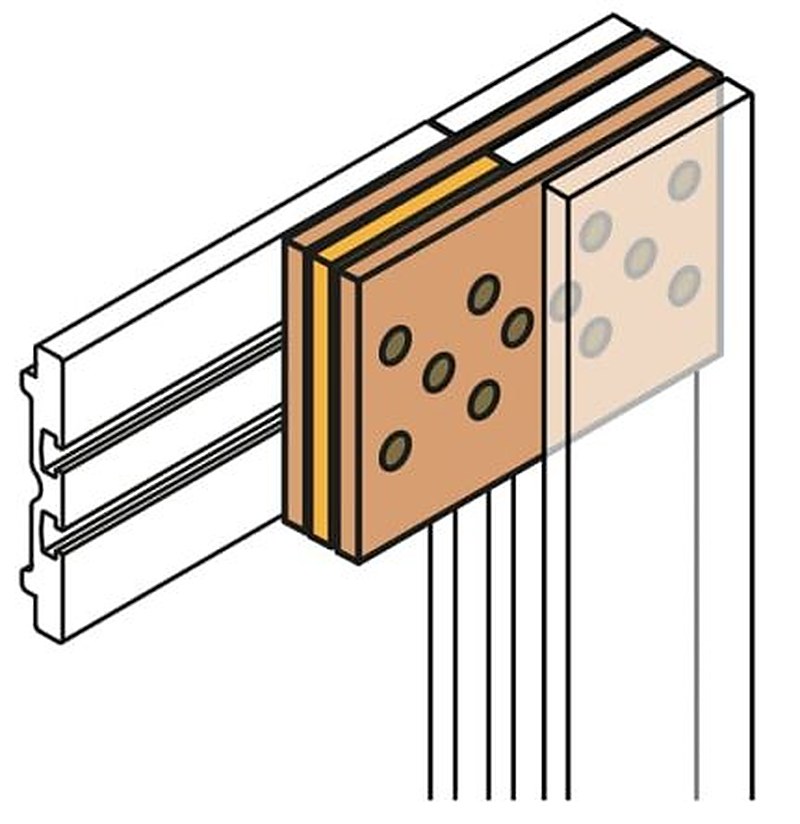 ABB PFCC Series Installation Kit for Use with Modular Boards - System Pro E Power 100 mm x 110 mm x 110mm