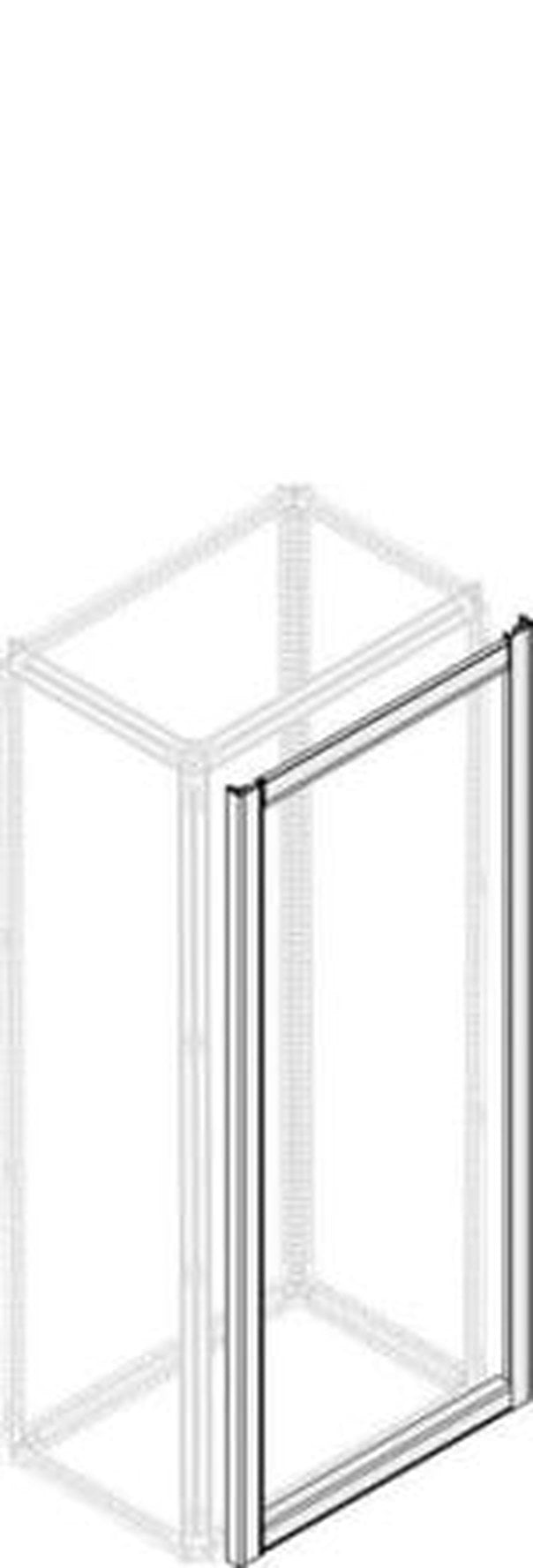 ABB PPCV1800 Series Pickled Steel Sheet Enclosure Profile, 42.5mm W, 1808 mm H, 22.5 mm D, 22.5 mm L For Use With