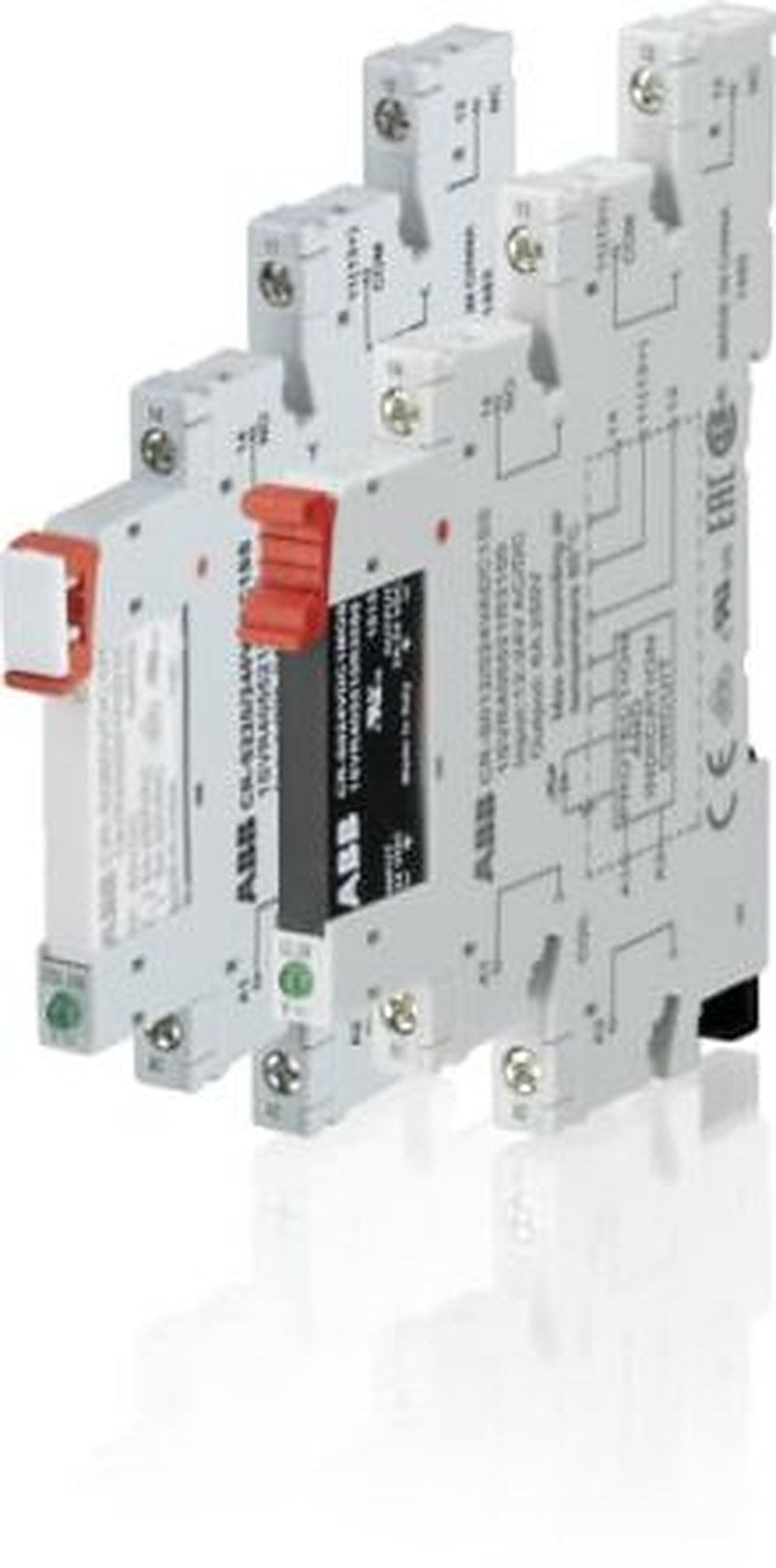 ABB CRS 1 Way 125V ac/dc DIN Rail Relay Socket, for use with CR-S Interface Relay