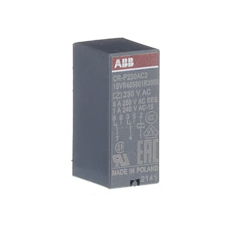 ABB PCB Power Relay, 230V ac Coil, 8A Switching Current, SPDT