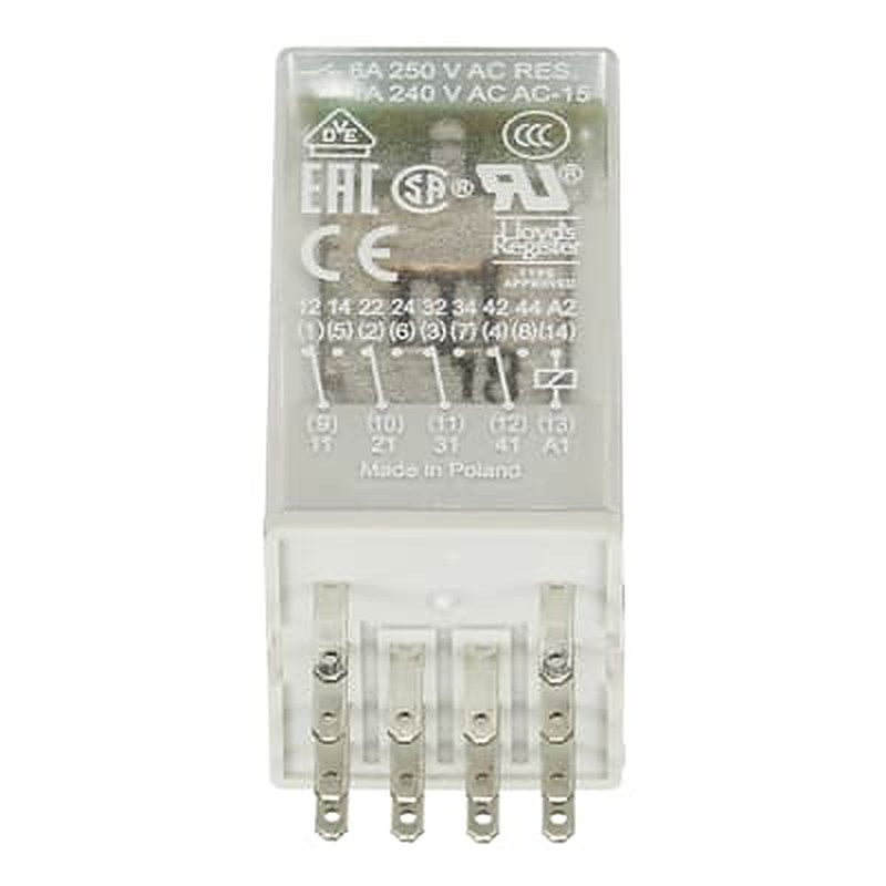 ABB Power Relay, 230V ac Coil, 6A Switching Current, SPDT