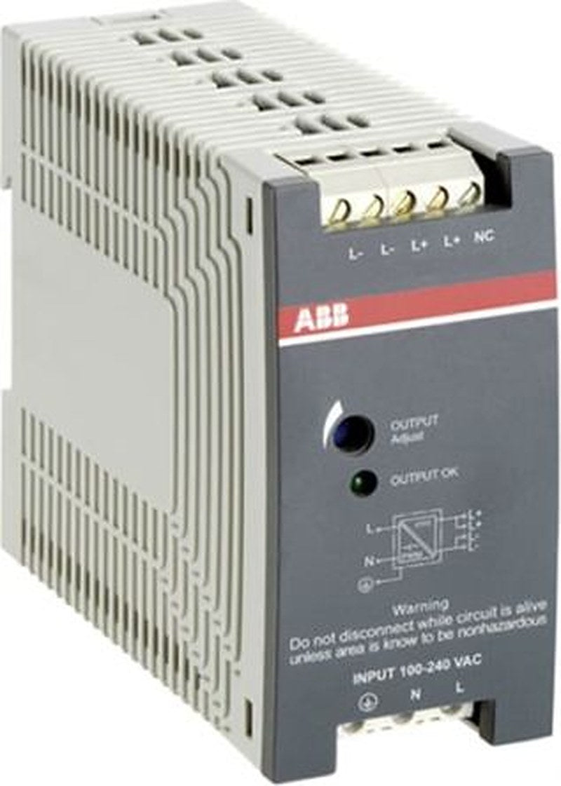 ABB CP Switched Mode DIN Rail Power Supply 375 V dc, 264V ac AC/DC Input 48V dc, 620 mA Output DC 30 W