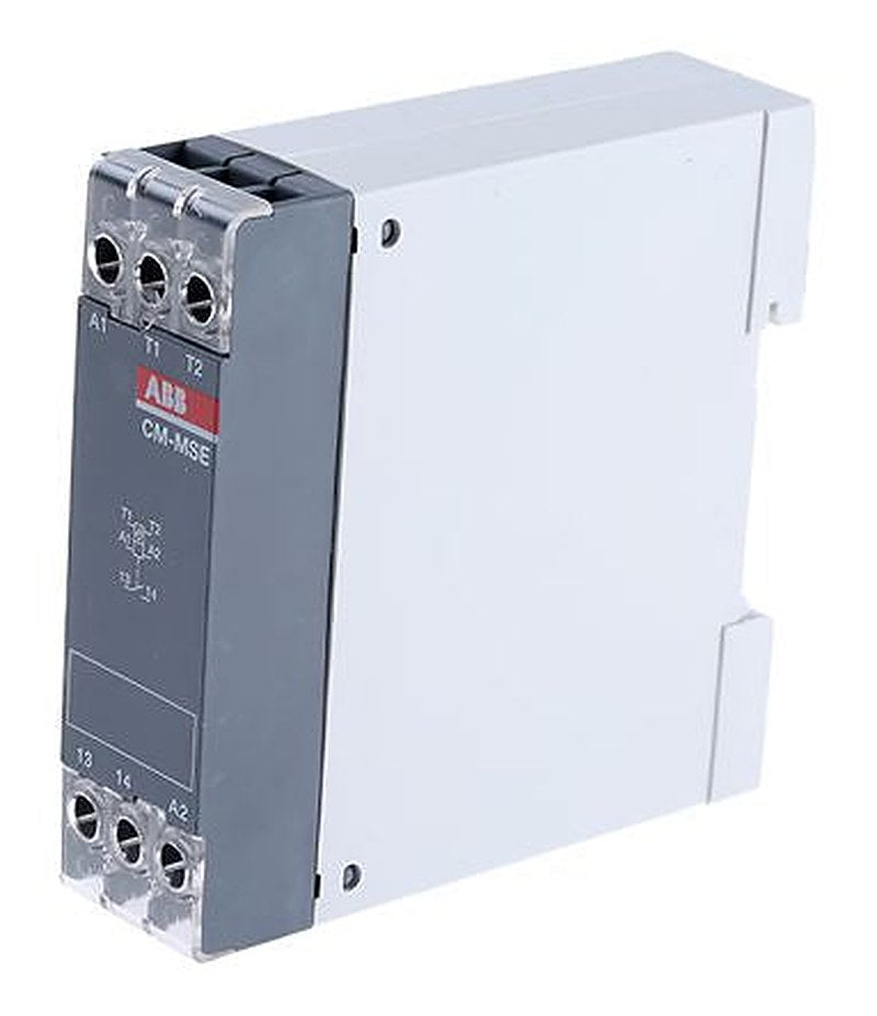 ABB Monitoring Relay, 1 Phase, SPST, DIN Rail 24V ac, 240 V ac