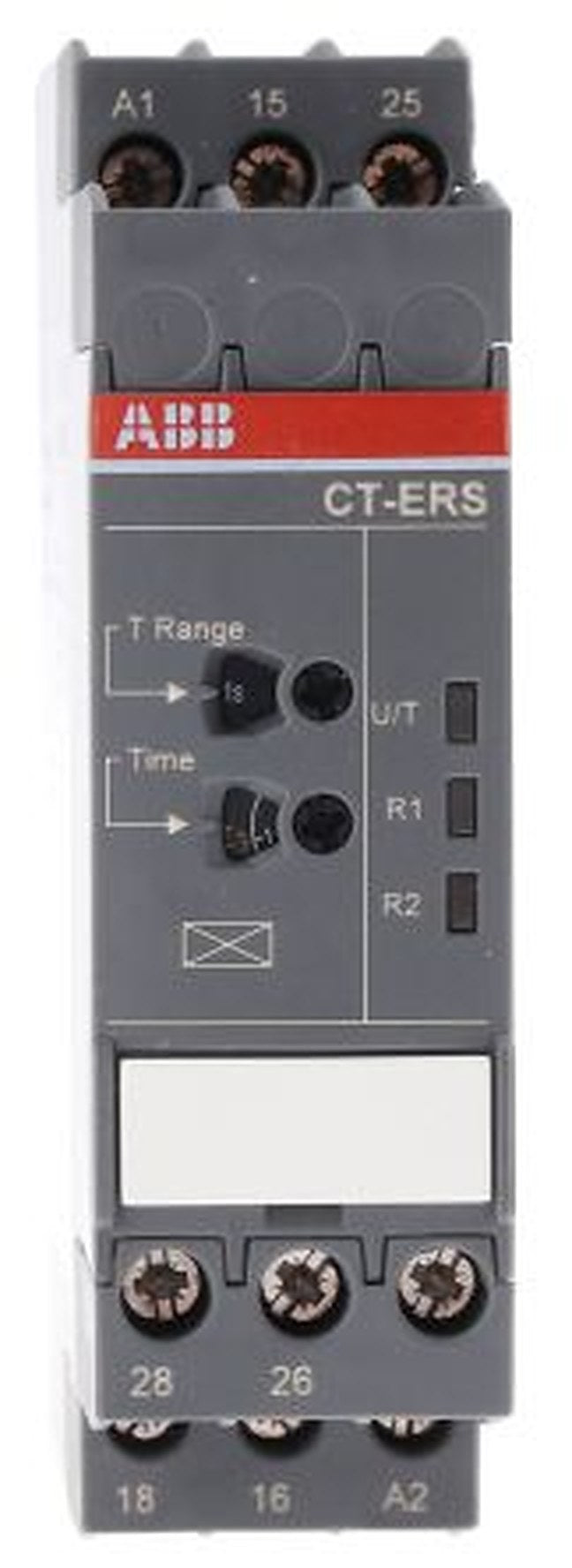 ABB 1SVR Series DIN Rail Counter, 2-Contact, 24 V dc 240V ac, 0.05 s to 300 h, 1-Function, SPDT Switch Configuration