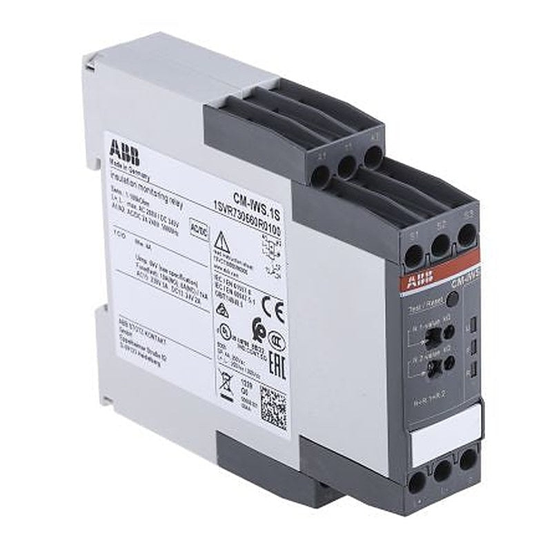 ABB Monitoring Relay, 3, 1 Phase, SPDT, DIN Rail, 240V ac 240 V dc
