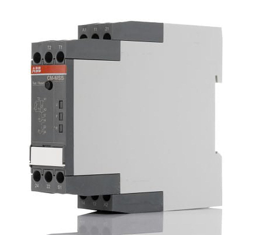 ABB Monitoring Relay, DPDT, DIN Rail, 24 V dc 24V ac