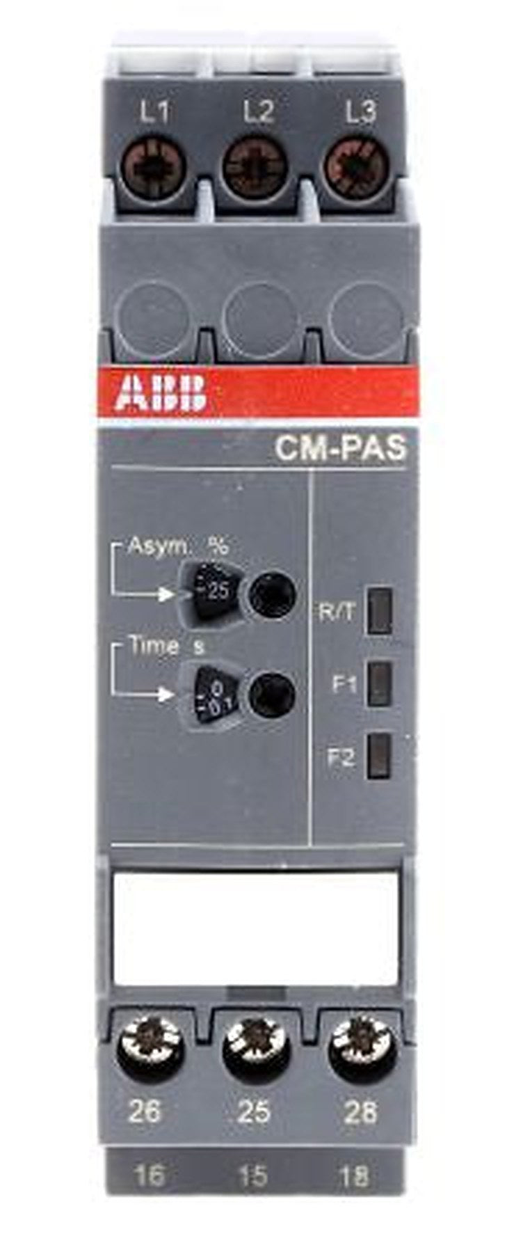 ABB Monitoring Relay, 3 Phase, DPDT, DIN Rail, 500V ac
