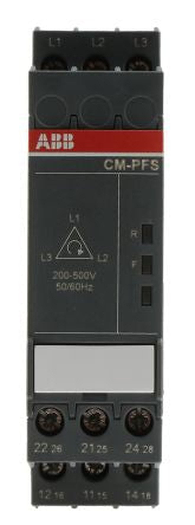 ABB Monitoring Relay, 3 Phase, DPDT, DIN Rail, 720V ac