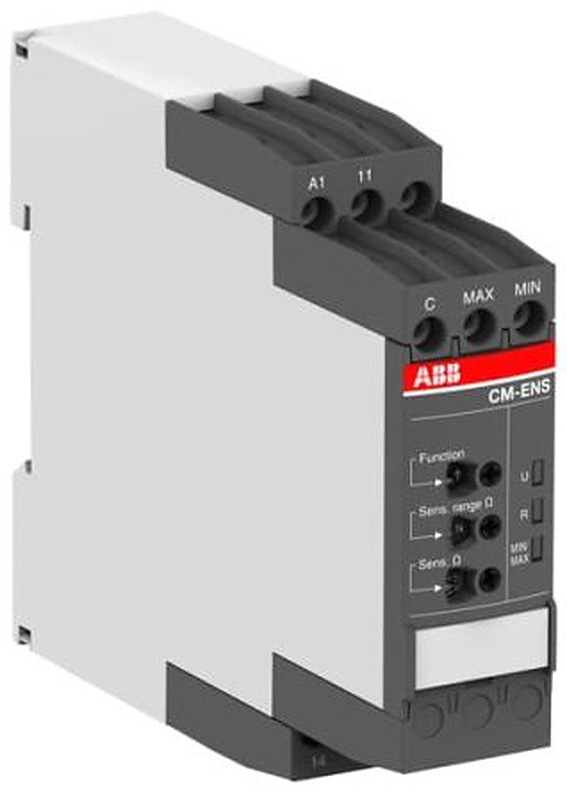 ABB CM-ENS Series Liquid Level Relay -, DIN Rail 1 Voltage Input 240V ac/dc-Rated SPDT Relay