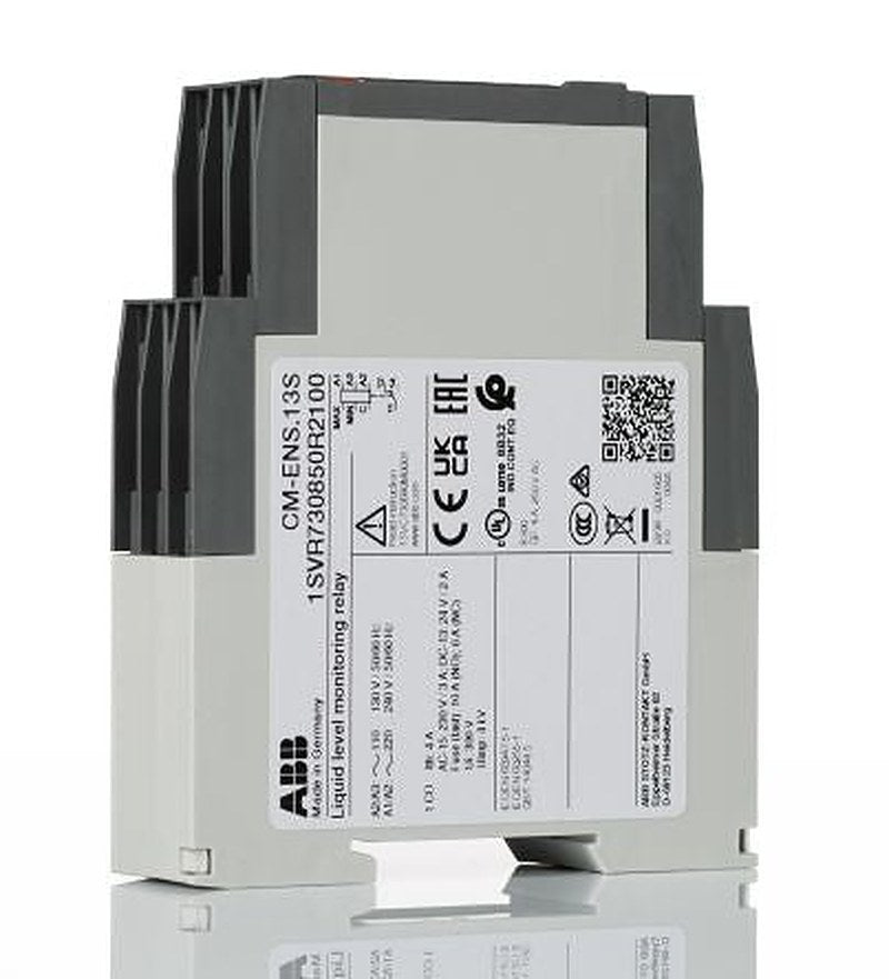 ABB CM-ENS Series Liquid Level Relay -, DIN Rail 1 Voltage Input 240V ac-Rated SPDT Relay