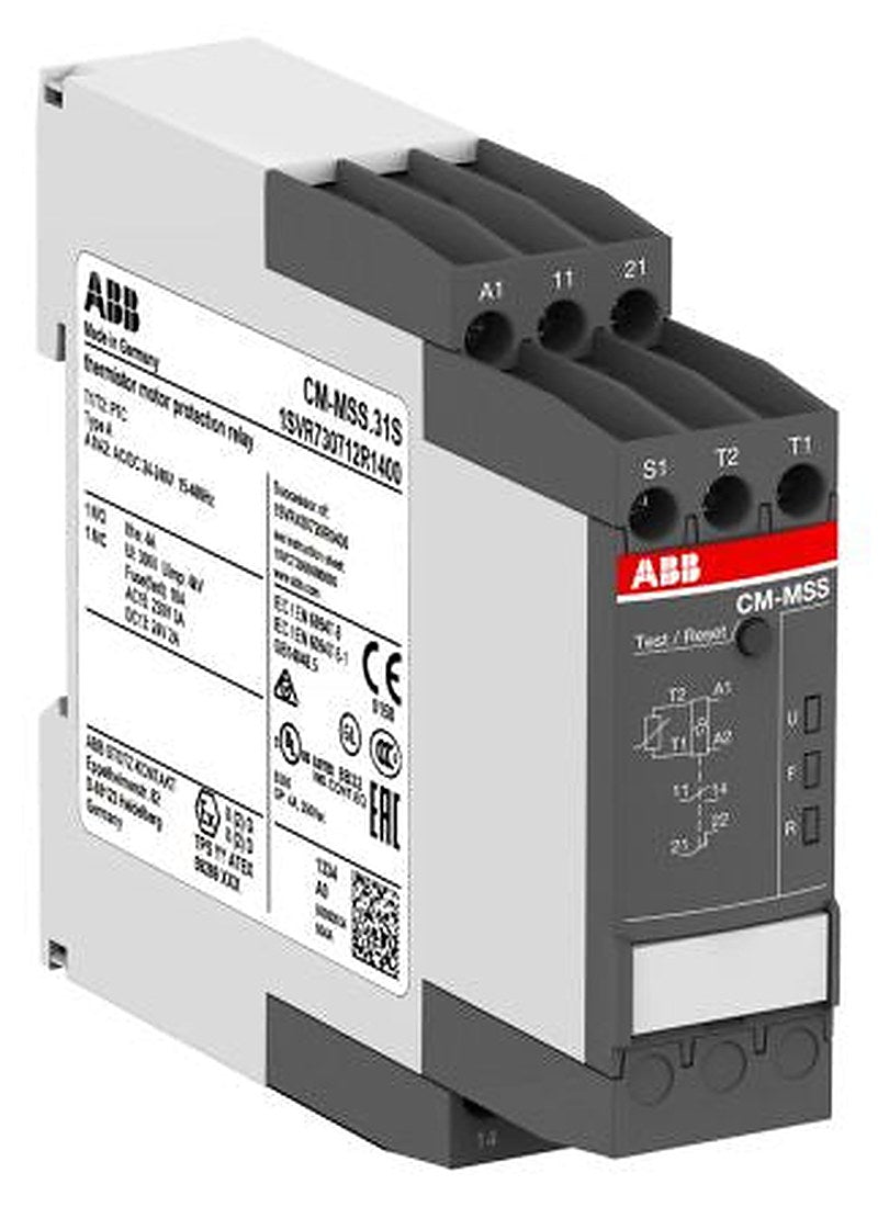 ABB Monitoring Relay, SPDT, DIN Rail, 24 V dc 24V ac, 240 V ac