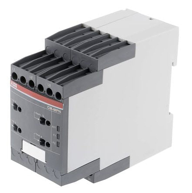 ABB Monitoring Relay, 3 Phase, DPDT, DIN Rail, 280V ac