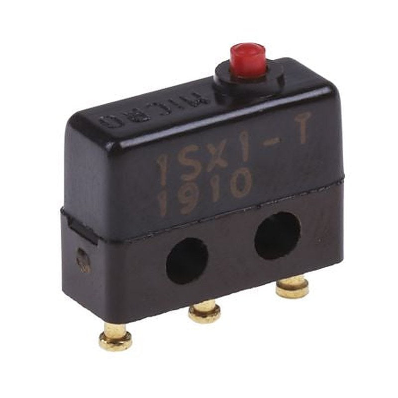 Honeywell Button Subminiature Micro Switch, Solder Terminal, 7A, 250 V ac, SPDT