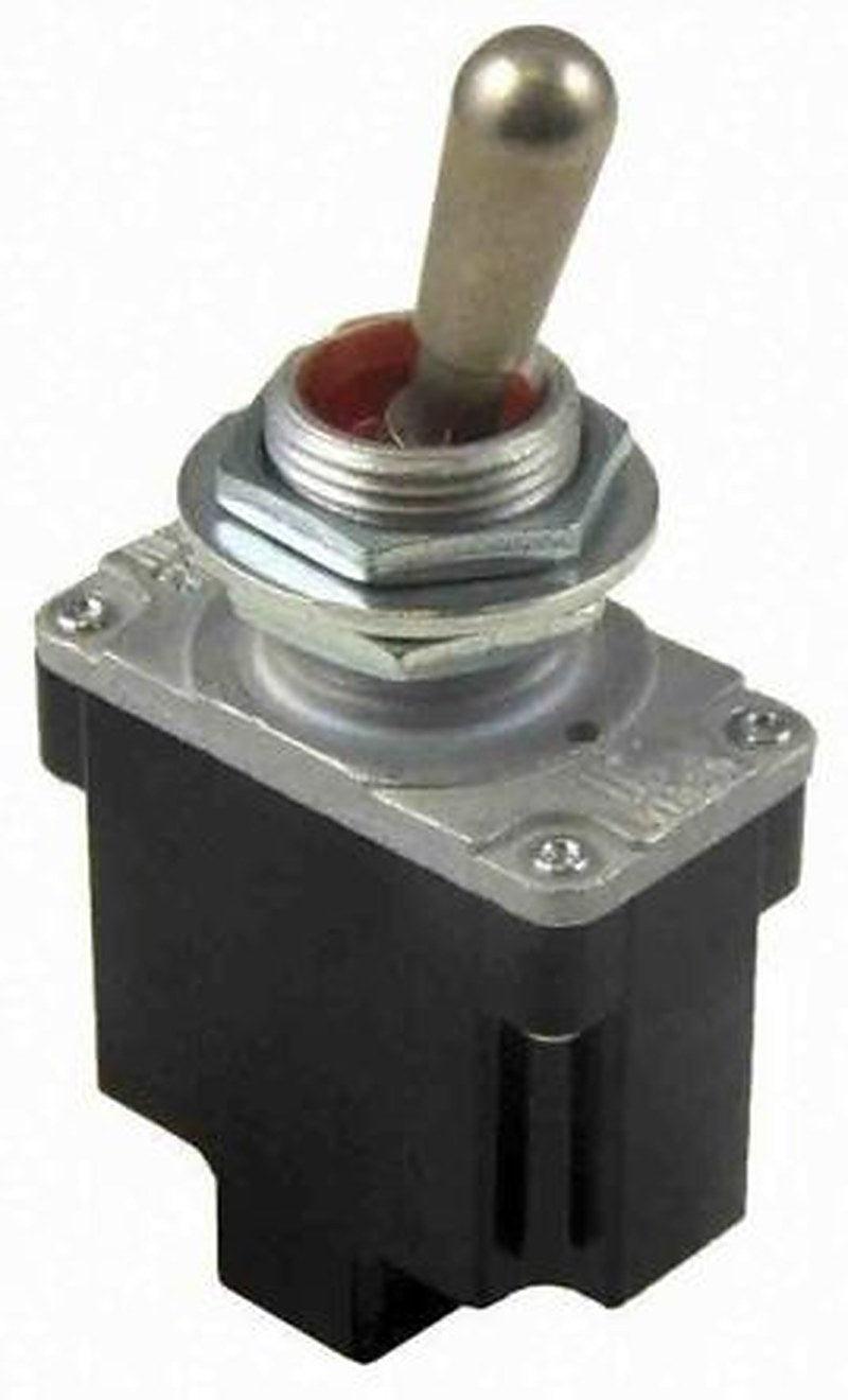 Honeywell Toggle Switch, Bushing Mount, Latching, SPDT, Screw Terminal, 28 V dc, 125 V ac