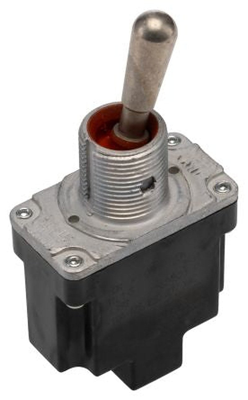 Honeywell Toggle Switch, Bushing Mount, On-Off-On, SPDT, Screw Terminal, 277 V ac