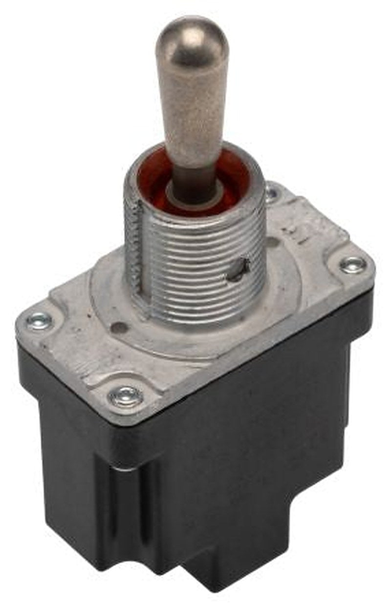 Honeywell Toggle Switch, Bushing Mount, On-Off-On, SPDT, Screw Terminal, 277 V ac