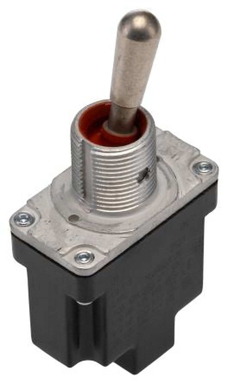 Honeywell Toggle Switch, Bushing Mount, On-On, SPDT, Screw Terminal, 277 V ac