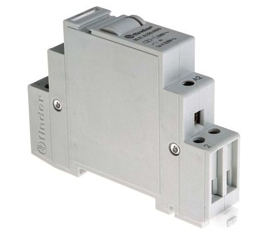 Finder DIN Rail Modular Step Relay, 230V ac Coil, 16A, SPST