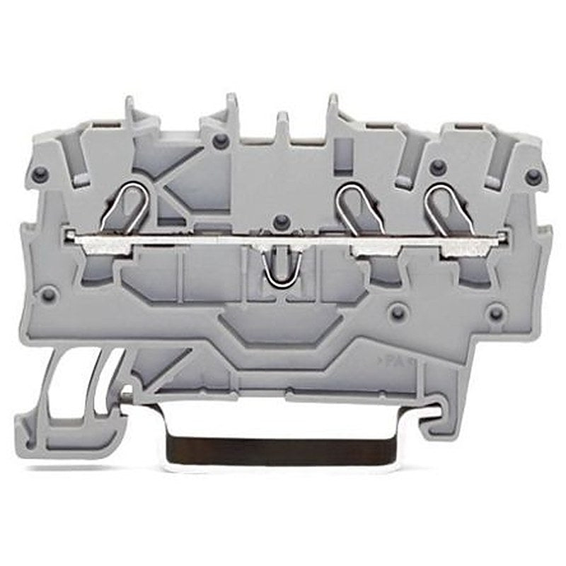 WAGO 2000-1301 22 (TOPJOB S) Series Terminal Block Grey, 1.5mm², 1-Level, Cage Clamp