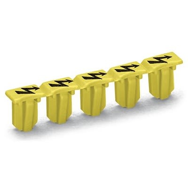 WAGO TOPJOB S Series Protective Warning Marker for Use with DIN Rail Terminal Block, ATEX